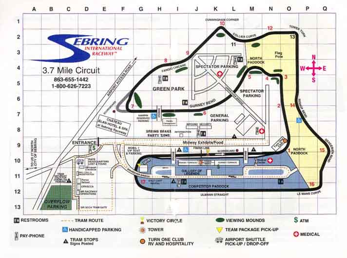 Corvette Racing Links and Info for the 12 Hours of Sebring Corvette